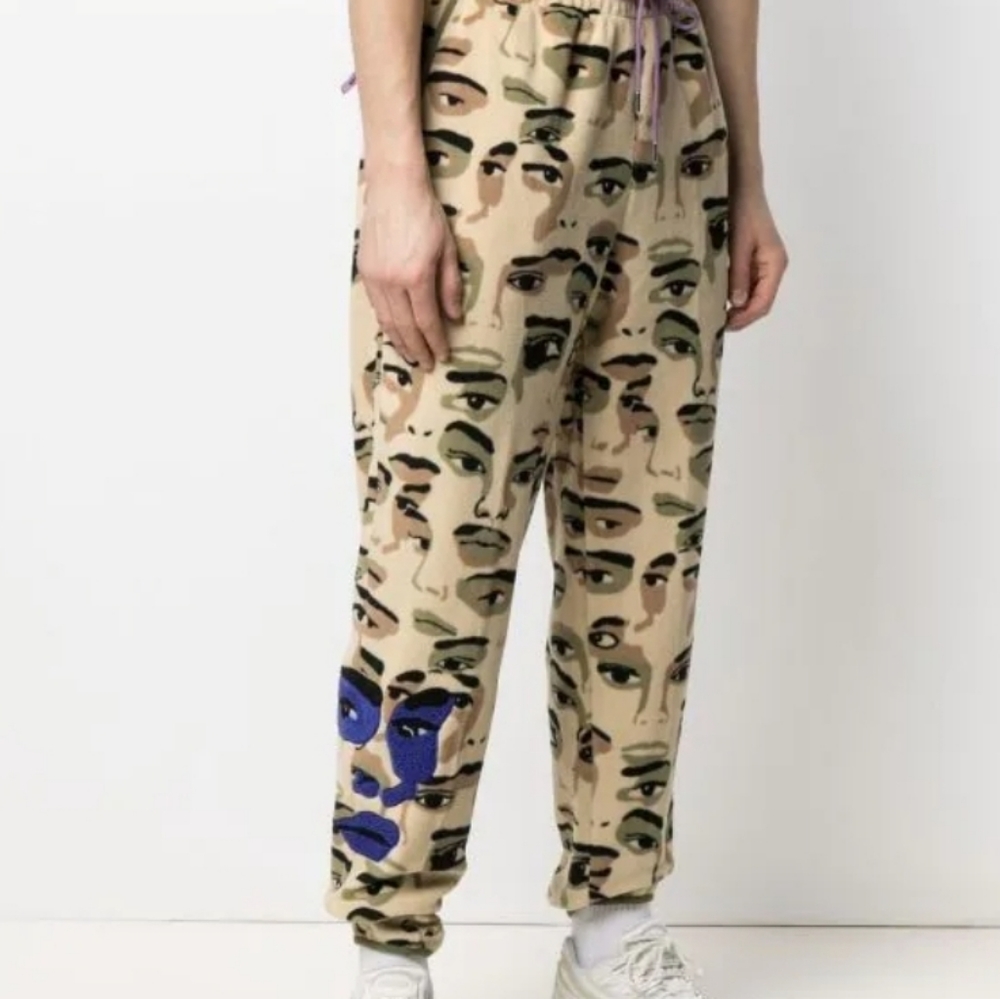 Puma x KidSuper fleece track pants
